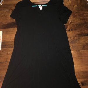 Black long dress